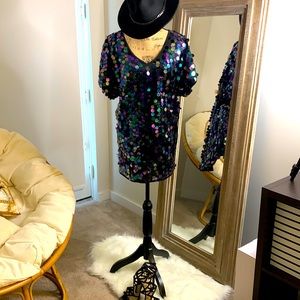 Shimmer dress misguided dress